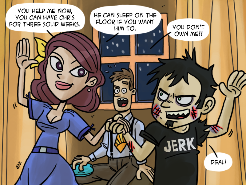 Dan Vs. Contest Time! 02 by theEyZmaster on DeviantArt