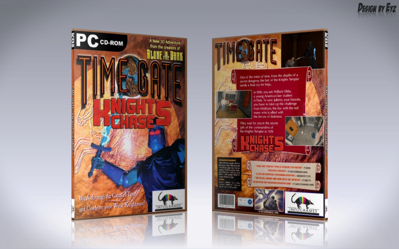 Time Gate Knights Chase PC CustomCoverArt