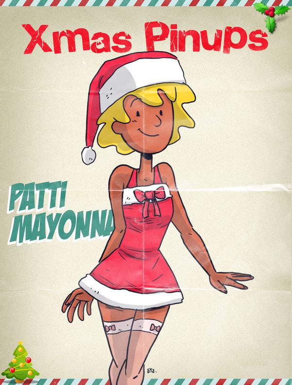 #XmasPinups - Patti Mayonnaise 