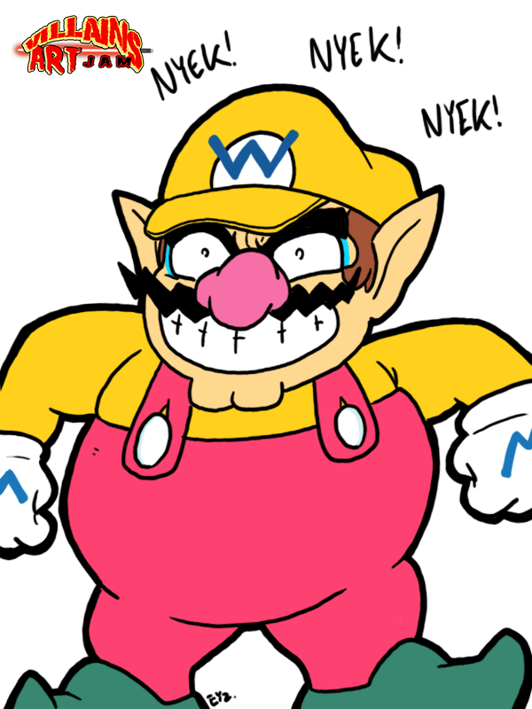 VillainsArtJam 2015 08 Wario