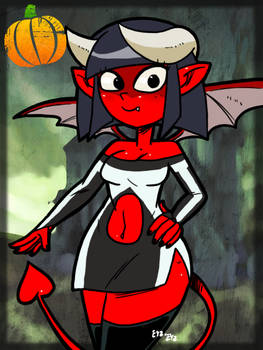 #HalloweenMonsterGirls - Greater Devil