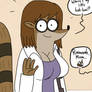 Regular Show - Rigby's mom