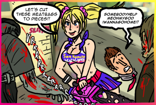 Lollipop Chainsaw Motion Poster by uLtRaMa6nEt1cART on DeviantArt