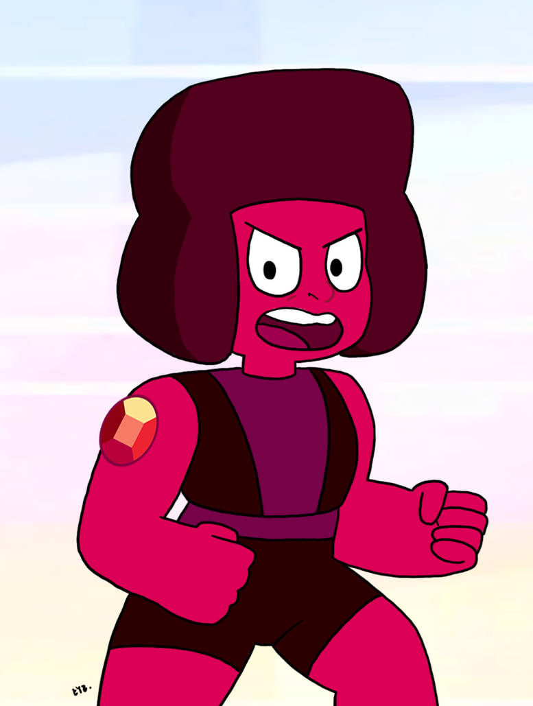 Ruby One Shoulder Steven Universe - Ruby (right shoulder gem) 02 by theEyZmaster on ...