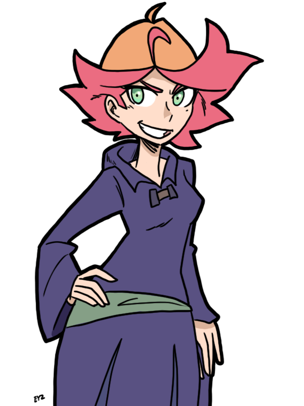 Little Witch Academia - Amanda O'Neill by theEyZmaster on DeviantArt
