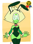 Bunny Girl Jam 2017 09 Peridot by theEyZmaster