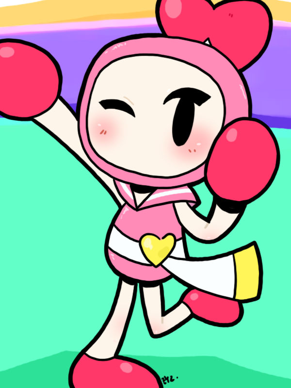 Pink Bomberman R Bomberman - Pink Bomber 01 by theEyZmaster on DeviantArt