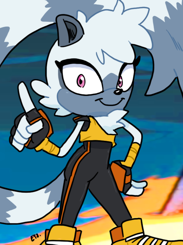Sonic Riders Tangle Sonic - Tangle The Lemur 01 by theEyZmaster on DeviantArt