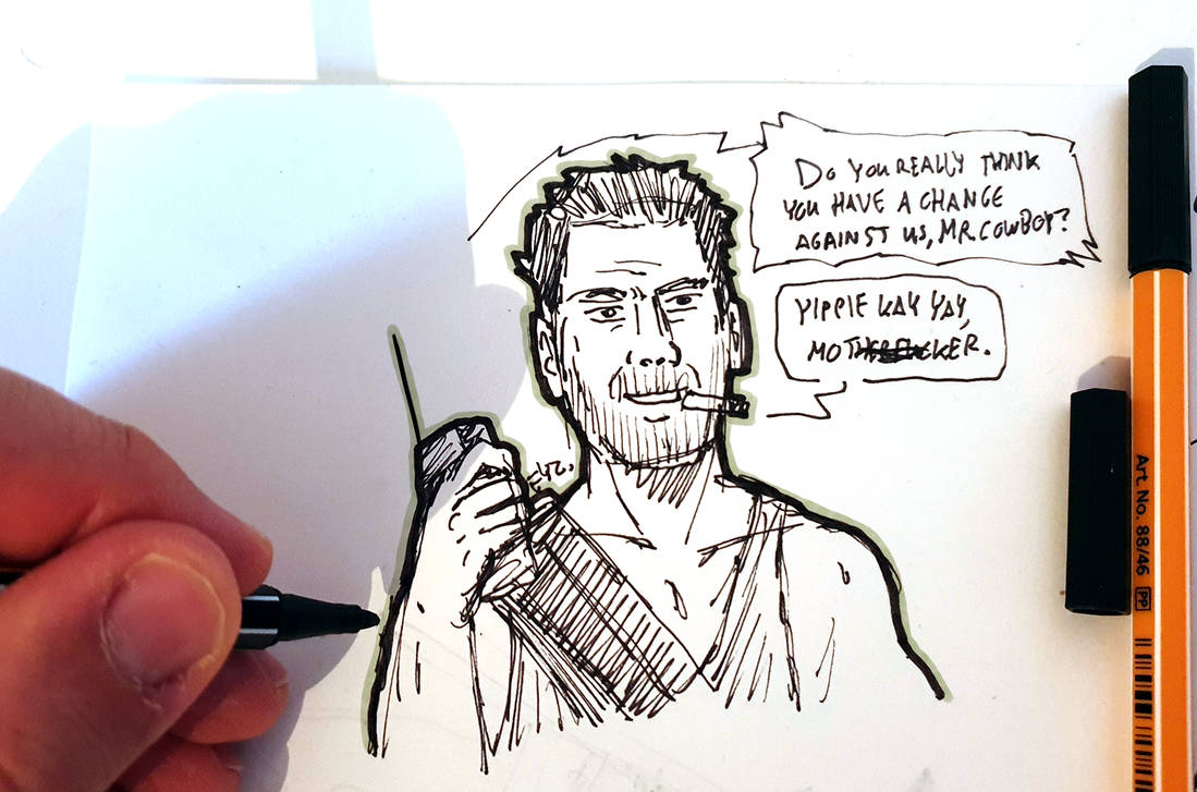 DSC 20191227 JOHN McCLANE by theEyZmaster on DeviantArt