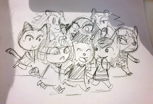 Animal Crossing Harem Island