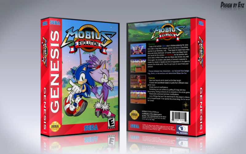CustomCoverArt MD Mobius Evolution by theEyZmaster on DeviantArt