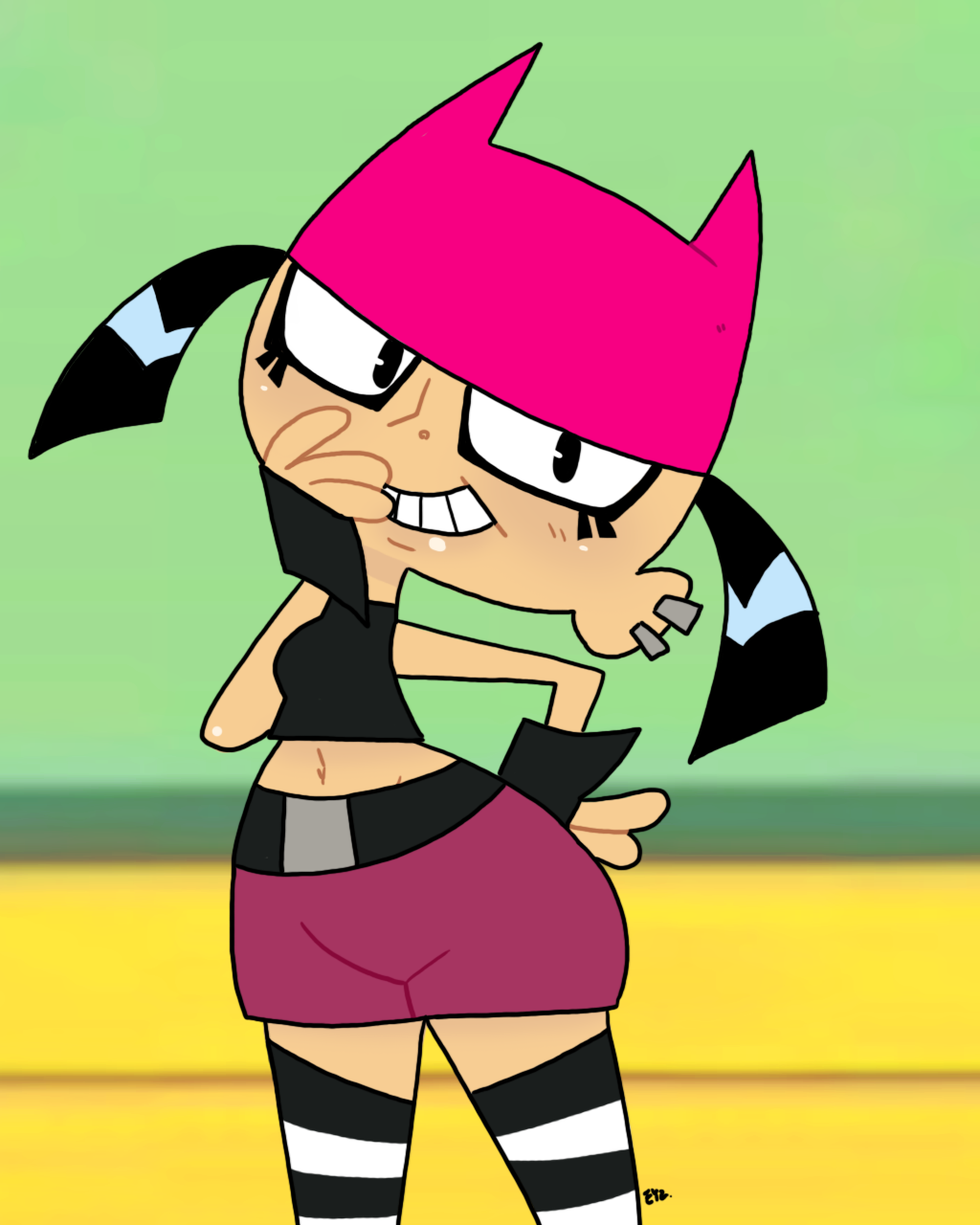 Curst Ribit Teenage Robot - Tiff Crust 08 by theEyZmaster on DeviantArt