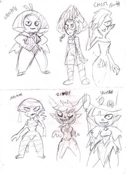 2021-10 HalloweenPinups