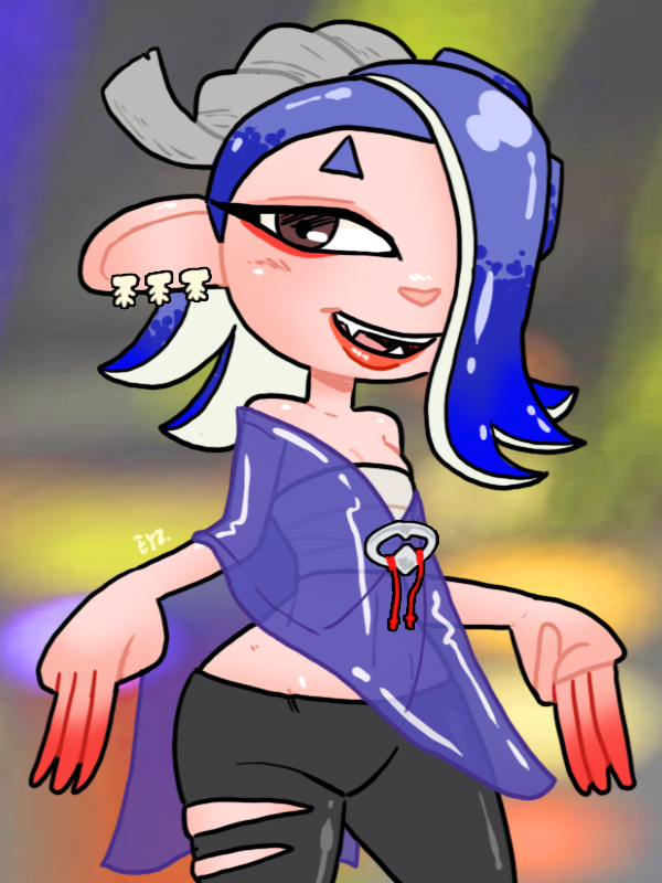 Splatoon Shiver R35 Splatoon - Shiver 01 by theEyZmaster on DeviantArt