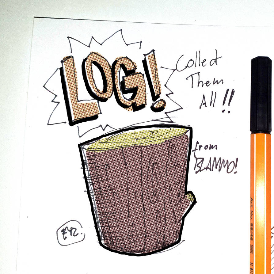 DSC 2023-08-30 LOG from BLAMMO! by theEyZmaster on DeviantArt