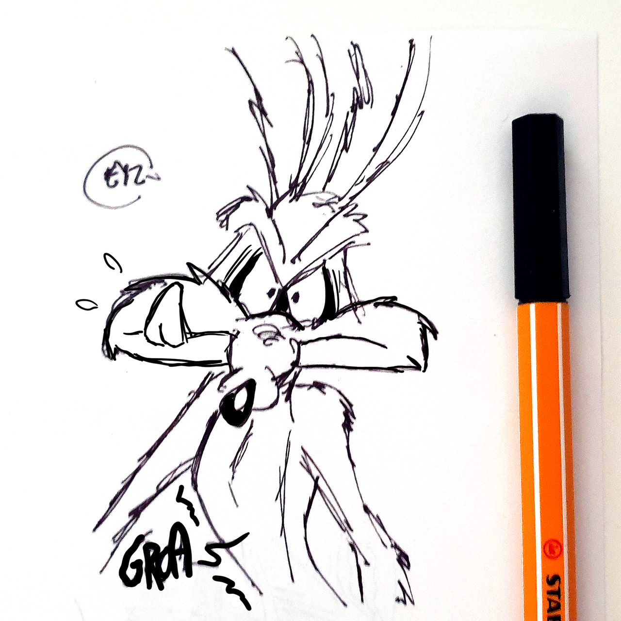 Dsc 2023-11-29 Wile E. Coyote by theEyZmaster on DeviantArt