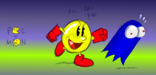 pacman ghost by theEyZmaster on DeviantArt