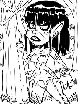 #GobTober Day 1 Forest Goblin