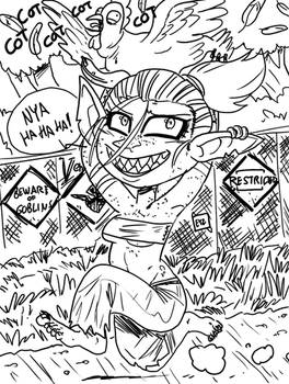 #GobTober Day 3 Mischief
