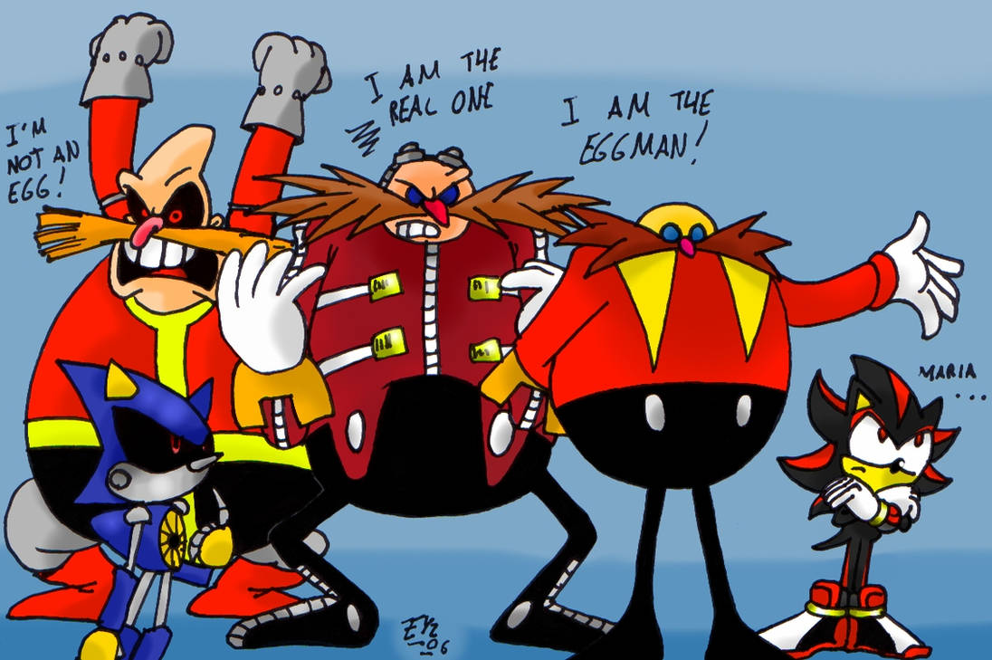 Eggman Incel EGGMEN by theEyZmaster on DeviantArt