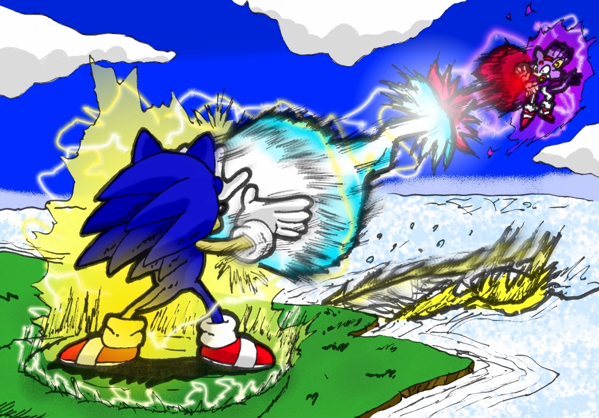 CLASH Sonic VS Blaze by theEyZmaster on DeviantArt