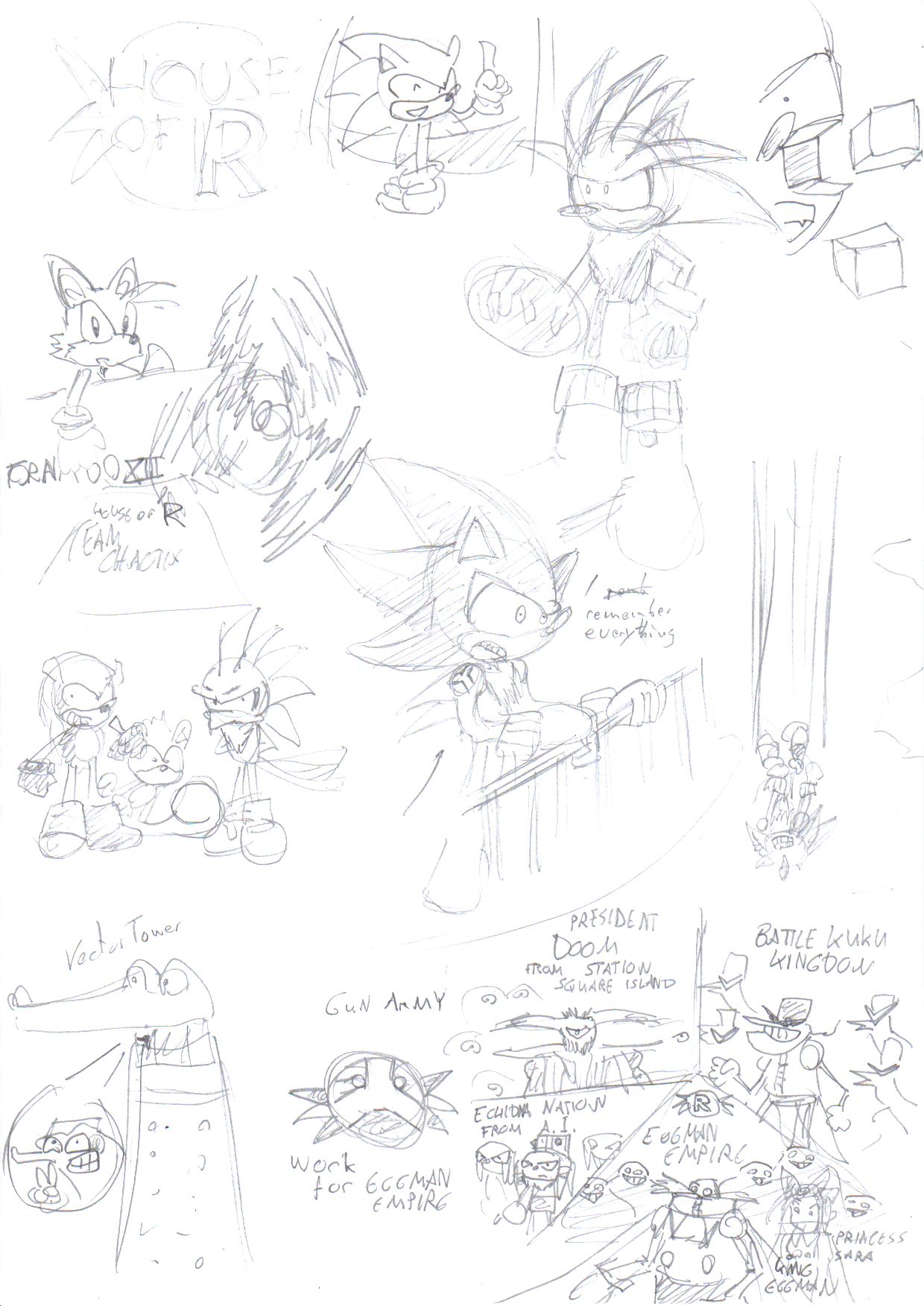 Sonic Story Project by theEyZmaster on DeviantArt