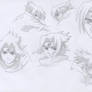 Sasuke- Faces Study