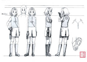 Sakura- Modelsheet