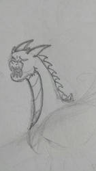 Middle Eastern Dragon sketch