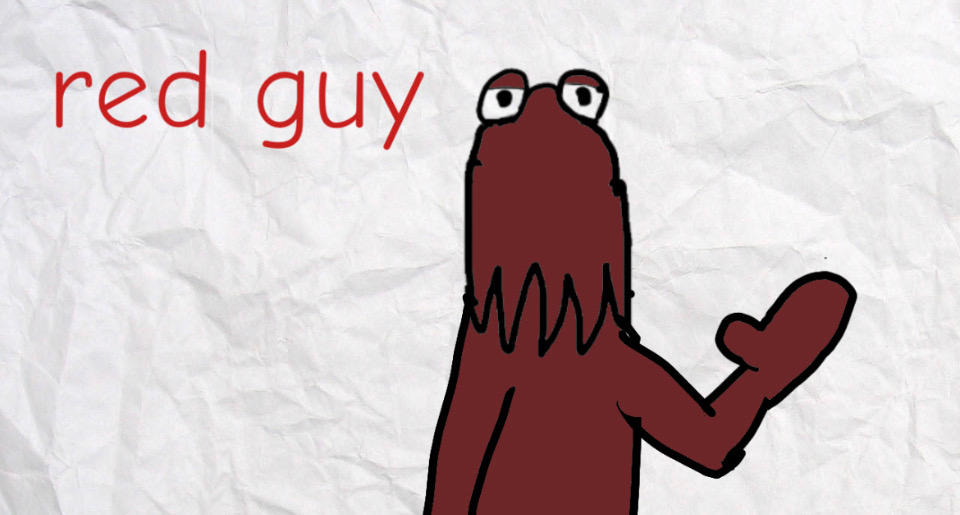 Red Guy Coluring In Red guy by Gavinbou on DeviantArt