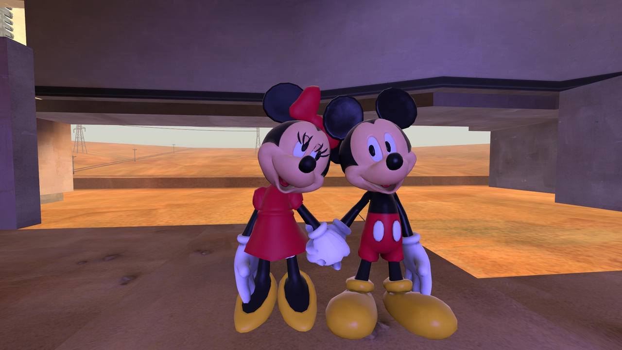 Mickey And Minnie Sfm Disney Render By Gavinbou On Deviantart