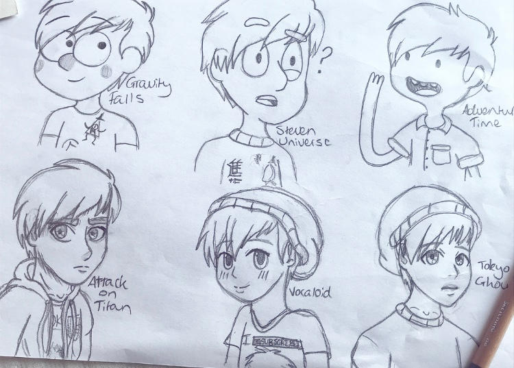 Diffrent Cartoon Style Deviantart Cartoon Styles Collection (2015) by sukaichanart on DeviantArt