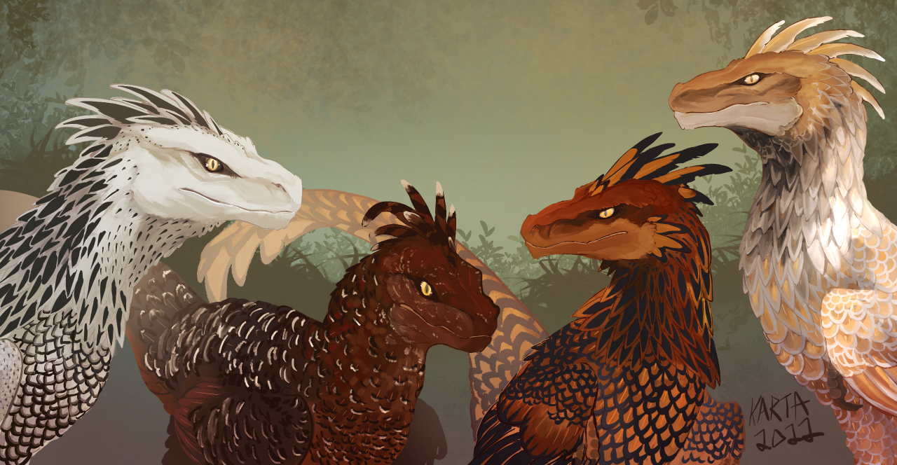Butcher Raptor Raptor Chickens by Karta-Vacante on DeviantArt