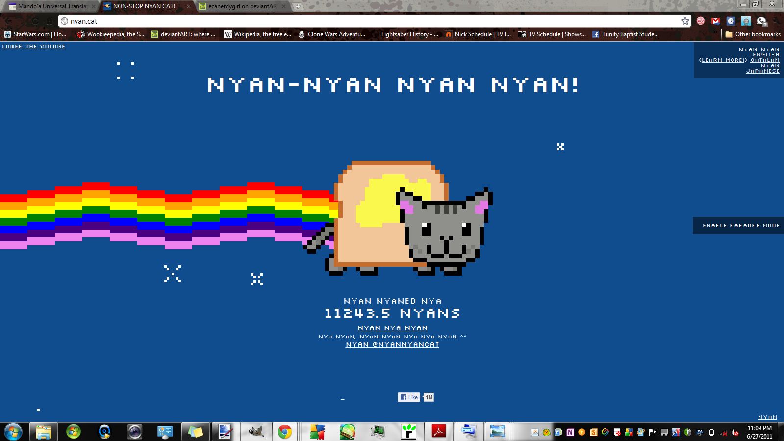 nyan cat record