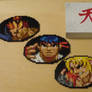 Street Fighter III Character Select Coaster Set