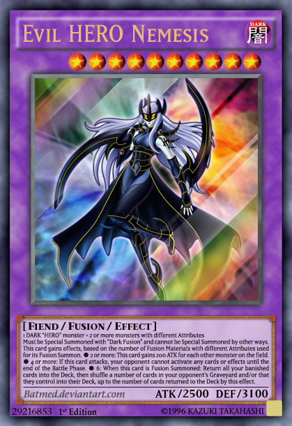 nemesis yugioh deck Complete Custom for Yu-Gi-Oh! 5D's may be 1st or Unlimited Edition Nemeses Corridor - Yu-Gi-Oh! Card