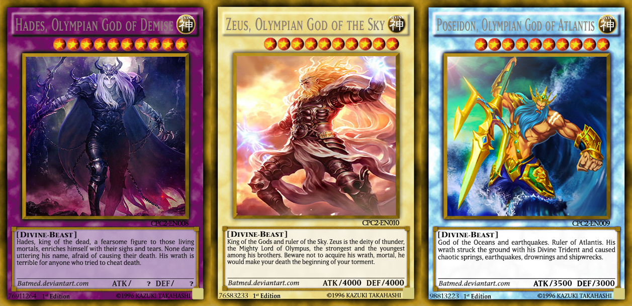 Olympian DIVINE monsters by BatMed on DeviantArt Olympian DIVINE monsters by BatMed on DeviantArt