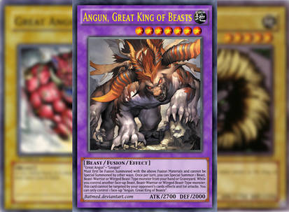 Card Trade // Angun, Great King of Beasts