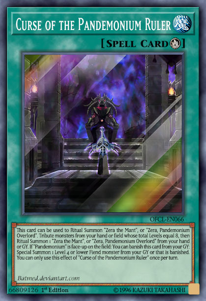 pandemonium yugioh card Prank-Kids HISU-EN025 Super Rare 1st Edition Near M 0 Defense Pandemonium DCR-094 Yu-Gi-Oh! Card -