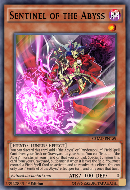 Sentinel of the Abyss by BatMed on DeviantArt