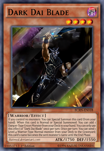 Dark Dai Blade by BatMed on DeviantArt Dark Dai Blade by BatMed on DeviantArt