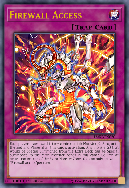 firewall deck yugioh Complete Custom for Yu-Gi-Oh! VRAINS Firewall (archetype) - Yugipedia