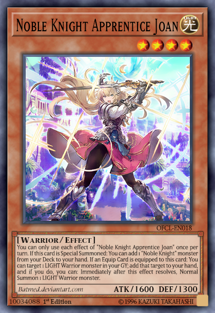 Noble Knight Apprentice Joan by BatMed on DeviantArt