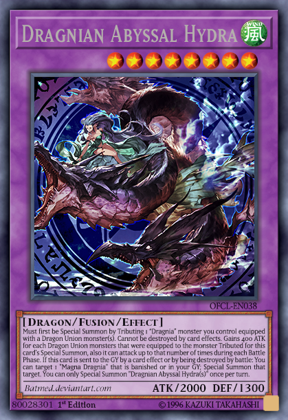 hudra yugioh cards Yu-Gi-Oh! - Hydra Viper (CRMS-EN037) - Crimson Crisis - 1st Edition if this card is on the field or in the Graveyard Yugioh Card "Extox Hydra" 24PP-KRB01