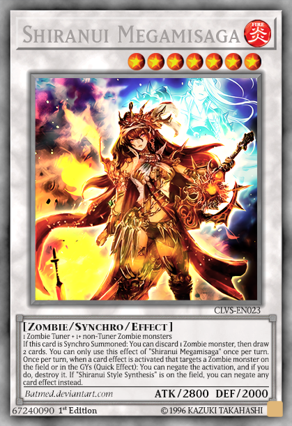 shiranui yugioh cards My Deck Profile for Post Savage Strike Shiranui Megamisaga by BatMed on