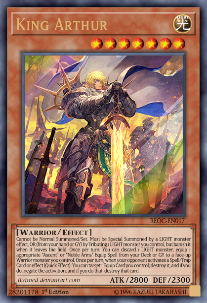 yugioh king arthur deck Complete Custom for Yu-Gi-Oh! King Arthur Playing Cards Gilded