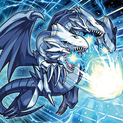 Blue-Eyes Ultimate Dragon Artwork