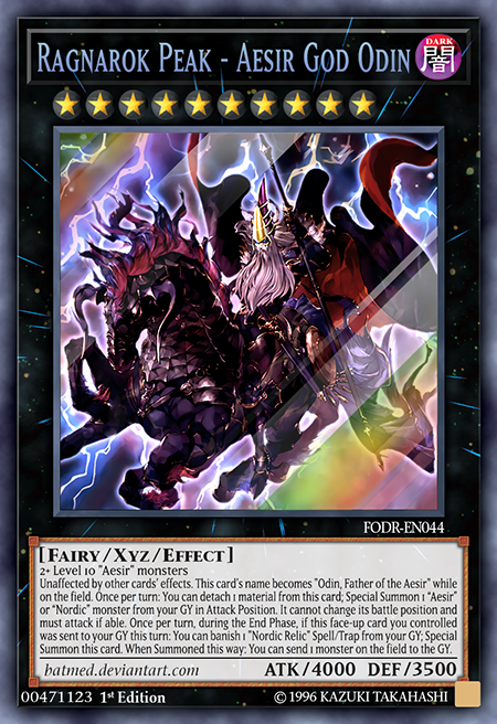 odin card yugioh Odin, Father of the Aesir (Starfoil)