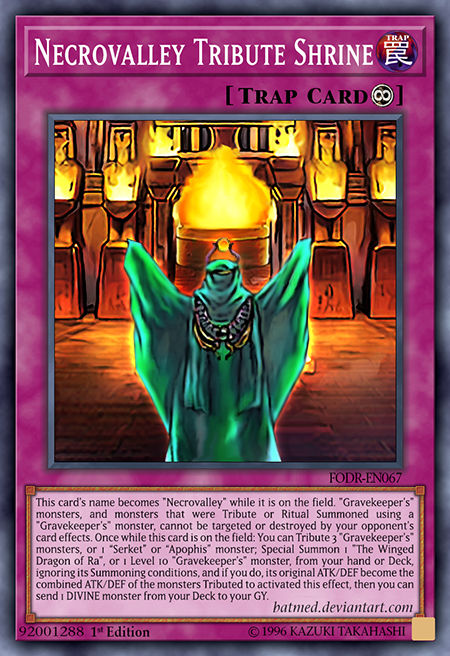 necrovalley yugioh card Yu-Gi-Oh - Ultra Rare - DUSA-EN050 - 1st Edition All cards will be carefully packed for safe transit Card Errata:Necrovalley | Yu-Gi-Oh! Wiki