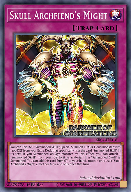Skull Archfiend's Might by BatMed on DeviantArt Skull Archfiend's Might by BatMed on DeviantArt